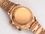 Rolex Daytona 40mm 126595TBR Rose Gold Rose Gold Bracelet QF Factory Eta Saat detay 11