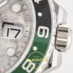 GMT Meteorit Blaken Yeşil Seramik Oyster ARF detay 11