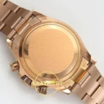 Rolex Daytona 40mm 126505 Rose Gold Black Rose Gold QF Factory Eta Saat detay 11