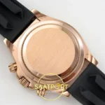 Rolex Daytona 40mm 126515 Rose Gold Black QF Factory V3 Eta Saat detay 11