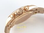 Rolex Daytona 40mm 126505 Rose Gold Black Subdial Oyster VSF Factory Eta Saat detay 11