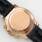 Rolex Daytona 40mm 126515 Black Rose Gold Diamonds QF Factory V2 Eta Saat detay 11