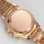 Rolex Daytona 40mm 126505 Rose Gold Black Rose Gold BTF Factory Eta Saat detay 11
