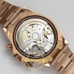 Rolex Daytona 40mm 126505 Black Rose Gold Diamonds Rose Gold QF Factory Eta Saat detay 12