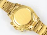 Rolex Daytona 40mm 126508 Yellow Gold Black Subdial Oyster VSF Factory Eta Saat detay 12