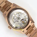 Rolex Day Date 128235 Yeşil Roma Rakamlı Kadran 36mm QF Eta Saat detay 13