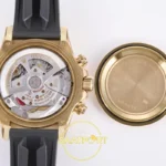 Rolex Daytona 40mm 126518 Yellow Gold Black Diamonds 3BF Factory Eta Saat detay 13