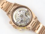 Rolex Daytona 40mm 126505 Rose Gold Black Subdial Oyster VSF Factory Eta Saat detay 13