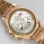 Rolex Daytona 40mm 126505 Black Silver Stick Rose Gold BTF Factory Eta Saat detay 13