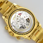 Rolex Daytona 40mm 126508 Black Yellow Gold BTF Factory Eta Saat detay 13