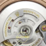 Rolex Day Date 128235 Yeşil Roma Rakamlı Kadran 36mm QF Eta Saat detay 14