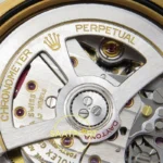 Rolex Daytona 40mm 126508 Black Yellow Gold QF Factory Eta Saat detay 14