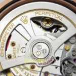 Rolex Daytona 40mm 126505 Rose Gold Black Rose Gold QF Factory Eta Saat detay 14