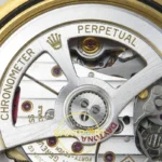 Rolex Daytona 40mm 126518 Black Yellow Gold BTF Factory Eta Saat detay 14
