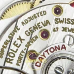Rolex Daytona 40mm 126505 Brown Black Rose Gold BTF Factory Eta Saat detay 14