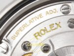 Rolex Datejust 41mm 126334 White MOP Diamonds Dial Jubilee VSF V3 Eta Saat detay 15