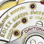 Rolex Daytona 40mm 126505 Black Rose Gold QF Factory Eta Saat detay 15