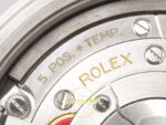 Rolex Day Date 228235 Gölgeli Mavi Roma Rakamlı Kadran 40mm Eta Saat detay 15