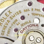 Rolex Daytona 40mm 116509 White Black Numeral QF Factory Eta Saat detay 15