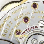 Rolex Daytona 40mm 126515 Rose Gold Black QF Factory V3 Eta Saat detay 15