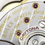 Rolex Daytona 40mm 126515 Black Rose Gold Diamonds QF Factory V2 Eta Saat detay 15