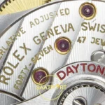 Rolex Daytona 40mm 126518 Yellow Gold BTF Factory Eta Saat detay 15