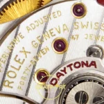 Rolex Daytona 40mm 126508 Green Yellow Gold VSF Factory V2 Eta Saat detay 16