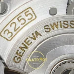 Rolex Day Date 128235 Yeşil Roma Rakamlı Kadran 36mm QF Eta Saat detay 17