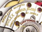 Rolex Daytona 40mm 126518 White Oysterflex ZF Factory Eta Saat detay 17