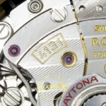 Rolex Daytona 40mm 126518 Black Yellow Gold Diamonds QF Factory Eta Saat detay 17