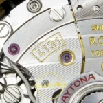 Rolex Daytona 40mm 126518 Yellow Gold QF Factory V2 Eta Saat detay 17