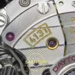 Rolex Daytona 40mm 126515 Black Rose Gold Diamonds QF Factory V2 Eta Saat detay 17