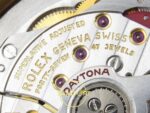 Rolex Daytona 40mm 126508 Yellow Gold Black Subdial Oyster VSF Factory Eta Saat detay 17