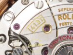 Rolex Daytona 40mm 126515 Black Rose Gold Diamonds Oysterflex ERF Factory Eta Saat detay 17