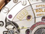 Rolex Daytona 40mm 126515 Brown Oysterflex ERF Factory Eta Saat detay 17