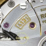 Rolex Daytona 40mm 126508 Black Yellow Gold BTF Factory Eta Saat detay 17