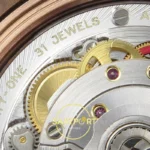 Rolex Day Date 128235 Yeşil Roma Rakamlı Kadran 36mm QF Eta Saat detay 18