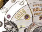 Rolex Daytona 40mm 126518 Black Yellow Gold Oysterflex ERF Factory Eta Saat detay 18