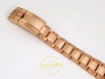 Rolex Daytona 40mm 126595TBR Rose Gold Rose Gold Bracelet QF Factory Eta Saat detay 20