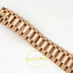 Rolex Day Date 128235 Yeşil Roma Rakamlı Kadran 36mm QF Eta Saat detay 21