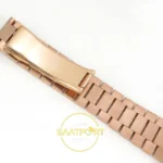 Rolex Day Date 128235 Yeşil Roma Rakamlı Kadran 36mm QF Eta Saat detay 22
