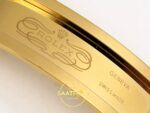 Rolex Daytona 40mm 126538TBR Yellow Gold Oysterflex QF Factory Eta Saat detay 23