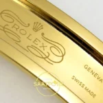 Rolex Daytona 40mm 126508 Black Yellow Gold Subdial QF Factory Eta Saat detay 23