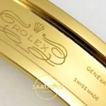 Rolex Daytona 40mm 126508 Black Yellow Gold QF Factory Eta Saat detay 23