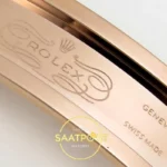 Rolex Daytona 40mm 126515 Rose Gold Black QF Factory V3 Eta Saat detay 23