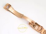 Rolex Daytona 40mm 126595TBR Rose Gold Rose Gold Bracelet QF Factory Eta Saat detay 25