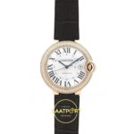 Cartier Ballon Bleu Erkek ETA Saat 42mm Ön Cephe Kadran ve Kasa Görünümü Super Clone — Kadran ve Bezel Görünümü