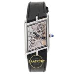 Cartier Prive Erkek ETA Saat 47.15mm x 26.2mm x 7.82mm Ön Cephe Kadran ve Kasa Görünümü Super Clone — Kadran ve Bezel Görünümü