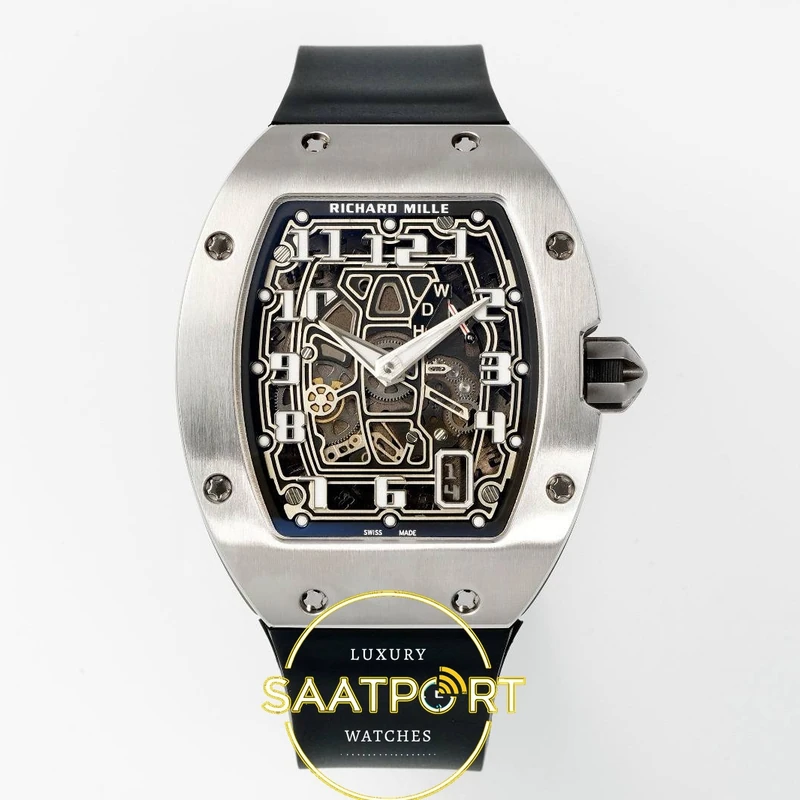 01 Richard Mille RM 67-01 Çelik Karşıdan Görünüm
