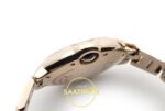 Cartier Ballon Bleu 33mm Rose Gold Beyaz Kadran Bayan Super Clone ETA Görünüm 3 — Kadran ve Bezel Görünümü